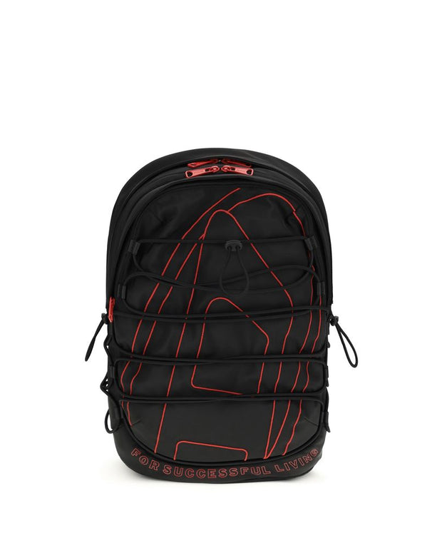 Black Polyester Backpack