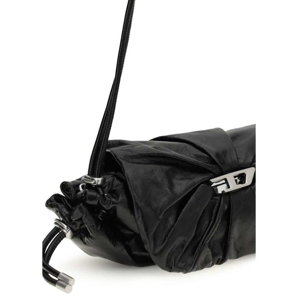 Black Calf Leather Bos Taurus Shoulder Bag