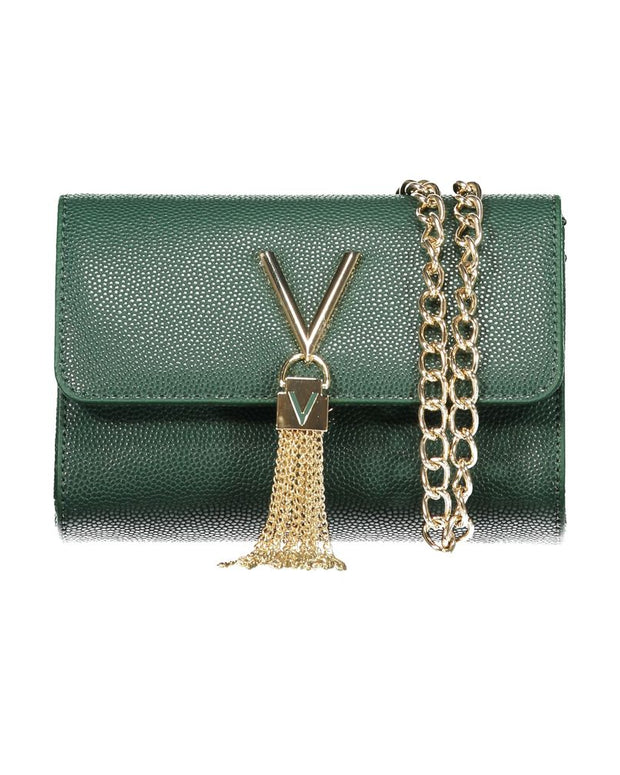 Green Polyethylene Women Handbag