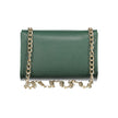 Green Polyethylene Women Handbag