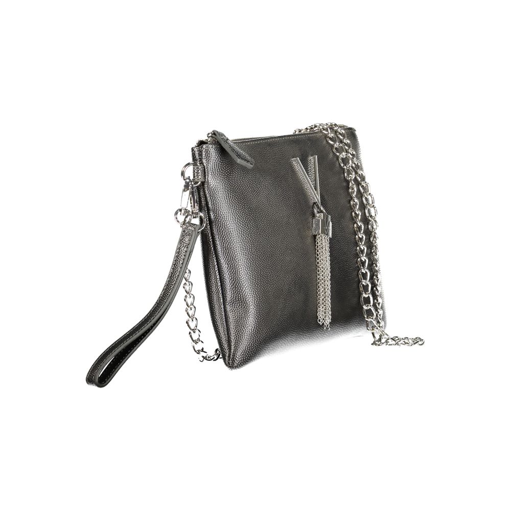 Gray Polyethylene Women Handbag