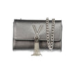 Gray Polyethylene Women Handbag