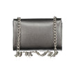 Gray Polyethylene Women Handbag