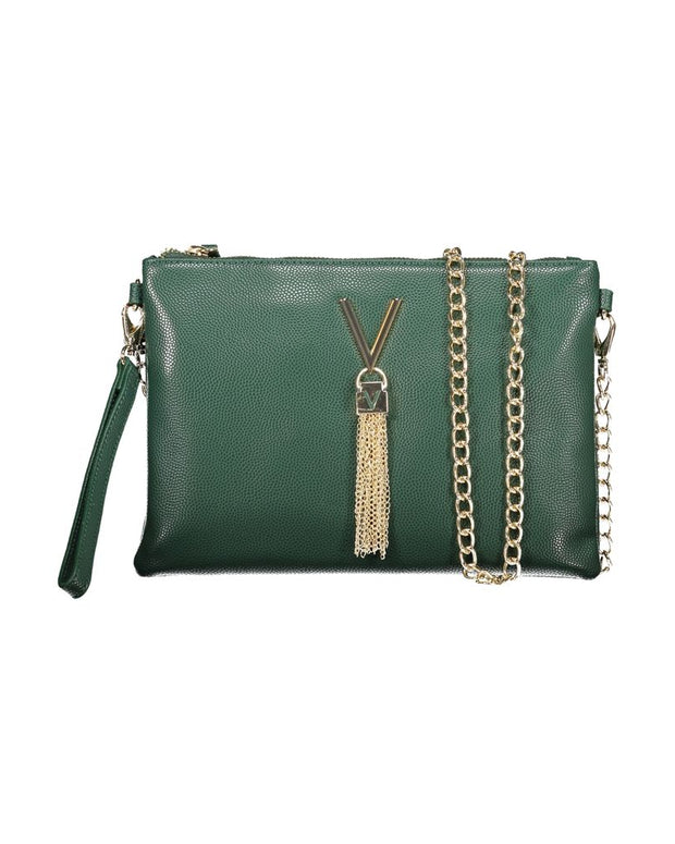 Green Polyethylene Women Handbag