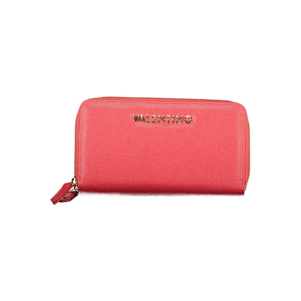 Red Polyethylene Women Wallet