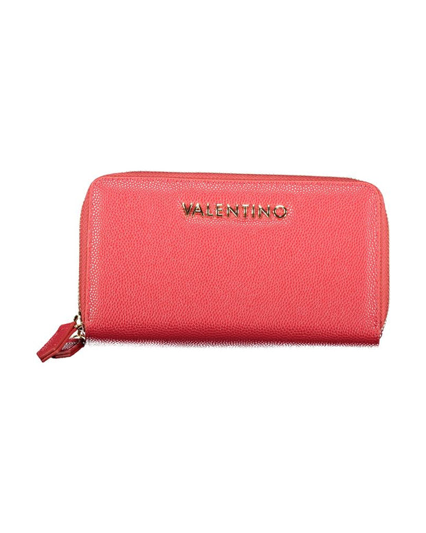 Red Polyethylene Women Wallet