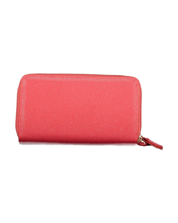 Red Polyethylene Women Wallet