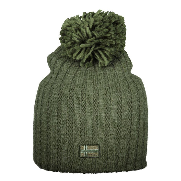 Green Polyester Women Hat