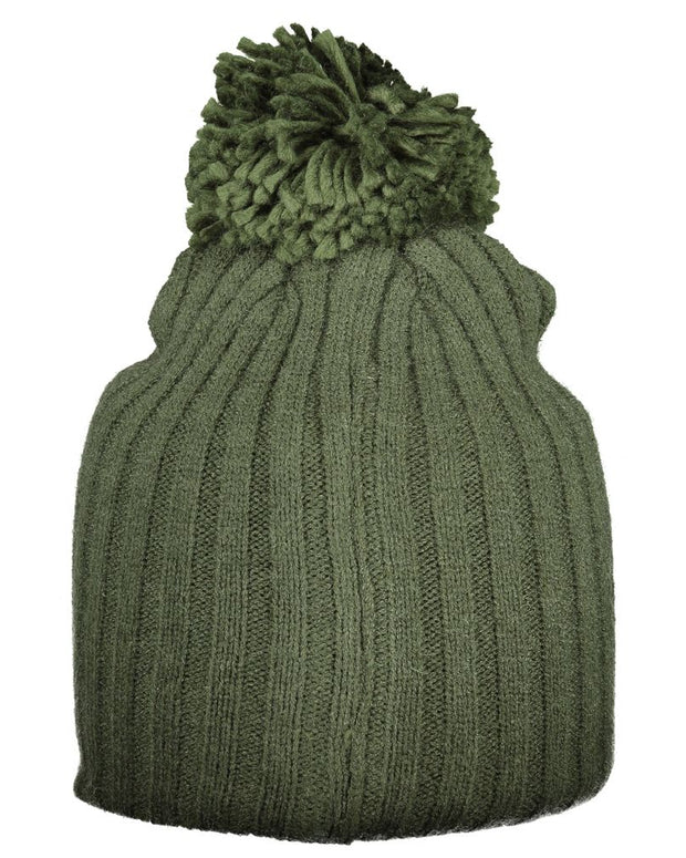 Green Polyester Women Hat