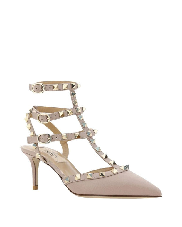 Multicolor Calfskin High Heel Pumps