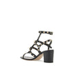Black Calfskin Sandals