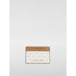 Beige Pvc Cardholder