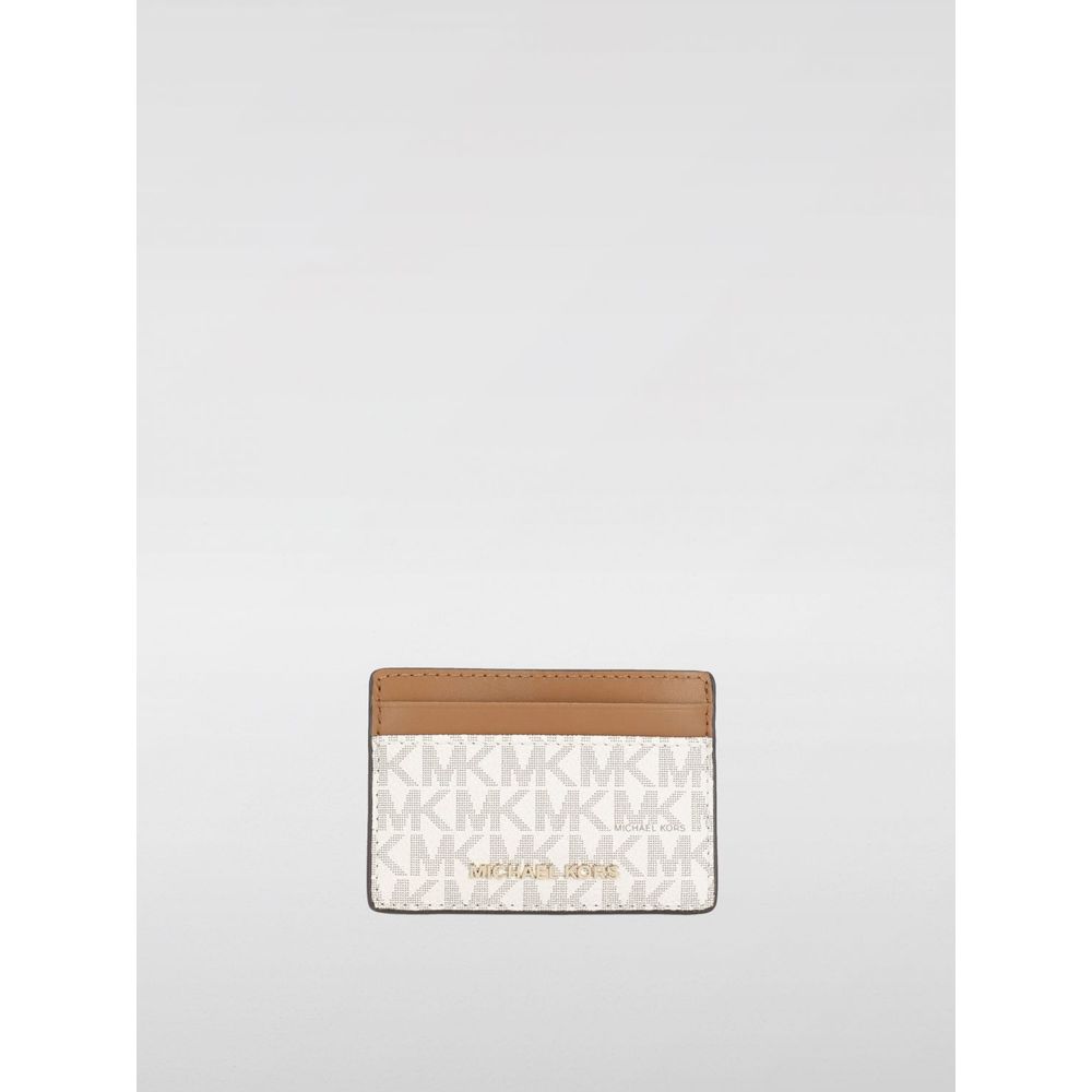 Beige Pvc Cardholder