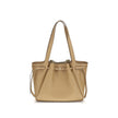 Beige Leather Handbag