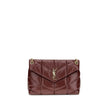 Bordeaux Calf Leather Bos Taurus Shoulder Bag