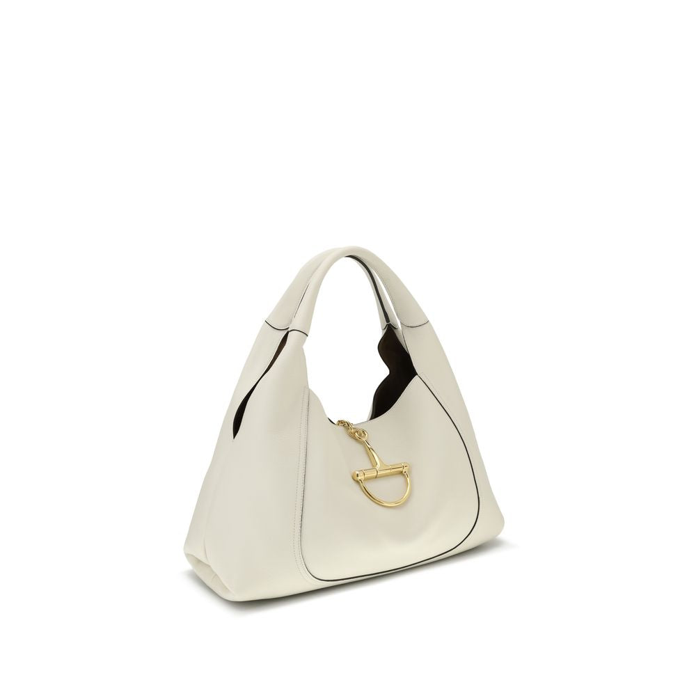 White Calf Leather Bos Taurus Shoulder Bag
