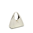 White Calf Leather Bos Taurus Shoulder Bag