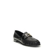 Black Calf Leather Bos Taurus Slip-On Loafers