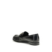 Black Calf Leather Bos Taurus Slip-On Loafers