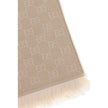 Beige Wool Scarf