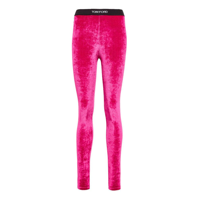 Fuchsia Viscose Leggings