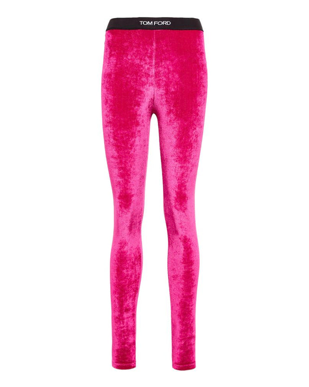 Fuchsia Viscose Leggings