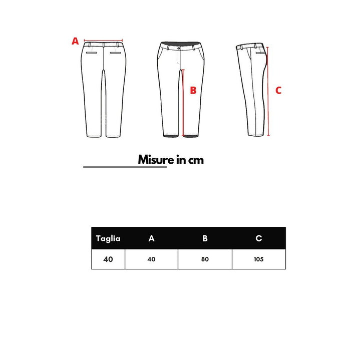 Fuchsia Cotton Dress Pants