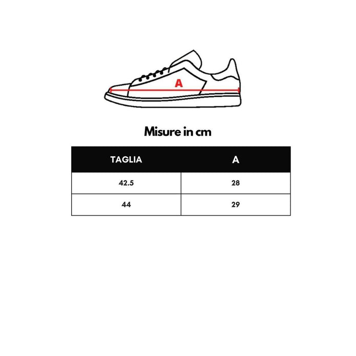 White Leather Low Top Sneakers