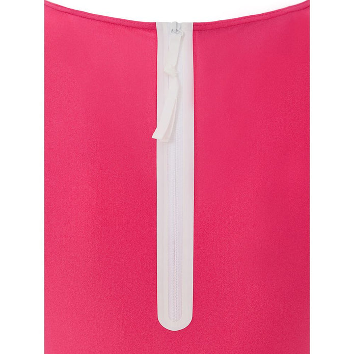 Fuchsia Polyamide Tank Tops