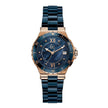 Blue Stainless Steel Bracelet Watch
