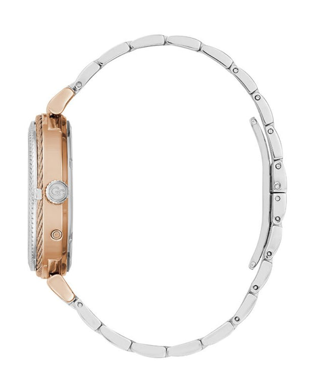 Gray Stainless Steel Dress Watch