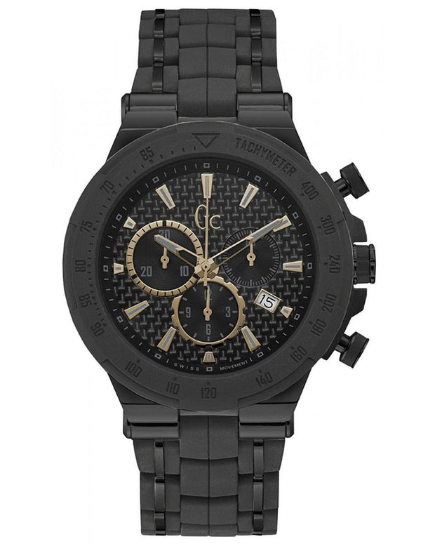 Black Stainless Steel Sport Watch