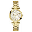 Gold Stainless Steel Dress Watch
