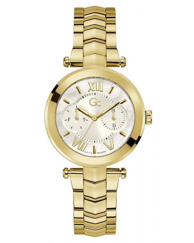 Gold Stainless Steel Dress Watch