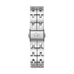 Gray Stainless Steel Dress Watch