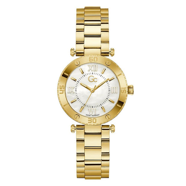 Gold Stainless Steel Dress Watch