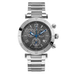 Gray Stainless Steel Dress Watch