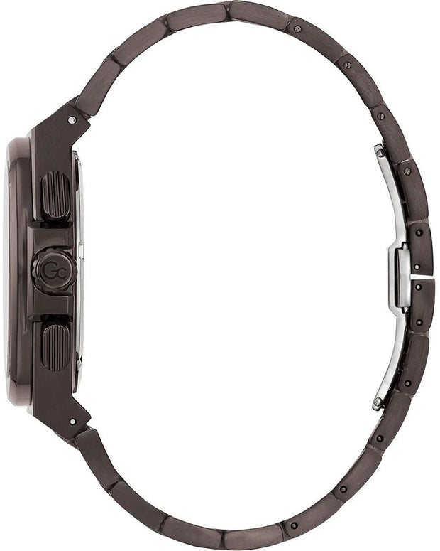 Gray Stainless Steel Dress Watch