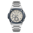 Gray Stainless Steel Dress Watch
