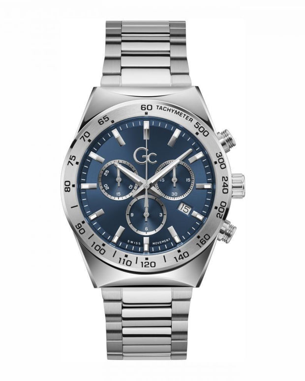 Gray Stainless Steel Dress Watch