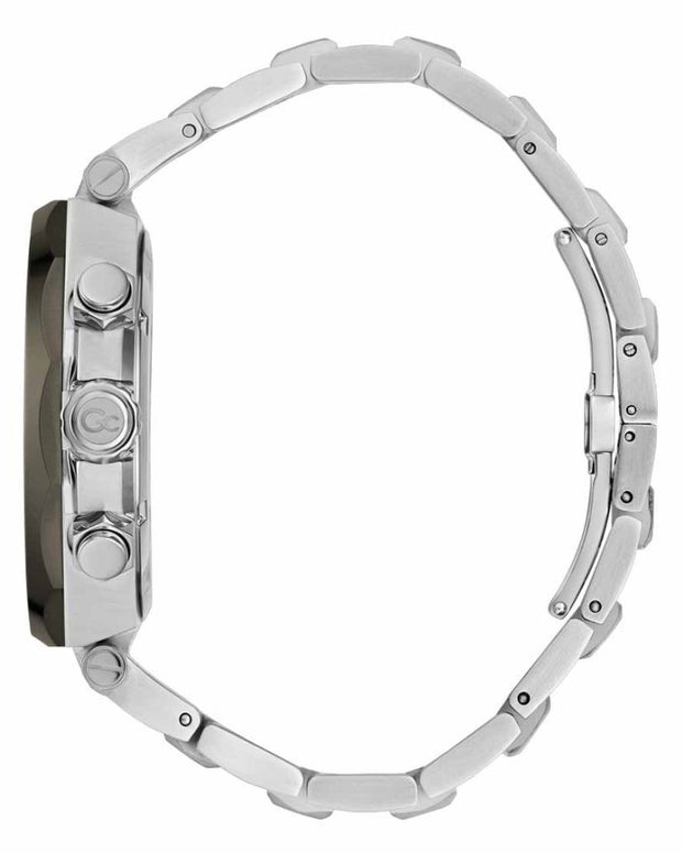 Gray Stainless Steel Bracelet Watch