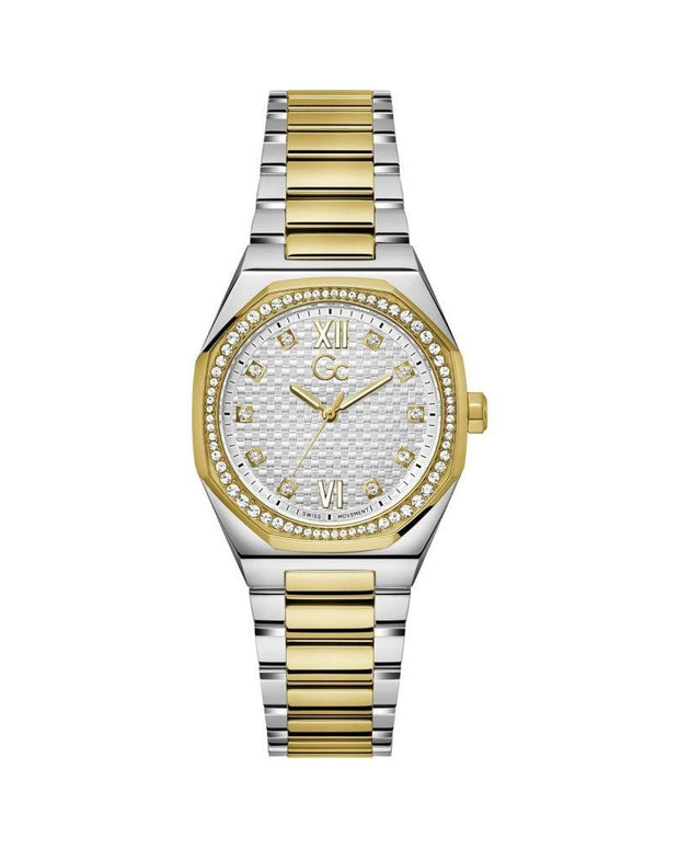 Gold Stainless Steel Dress Watch