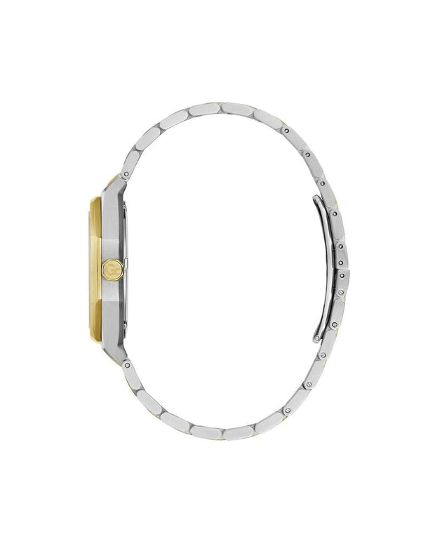 Gold Stainless Steel Dress Watch