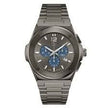 Gray Stainless Steel Dress Watch