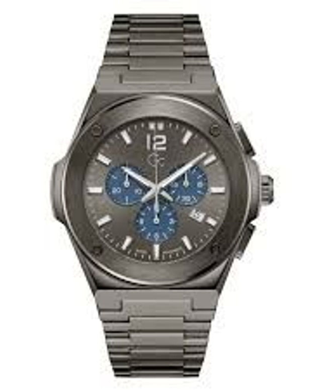 Gray Stainless Steel Dress Watch