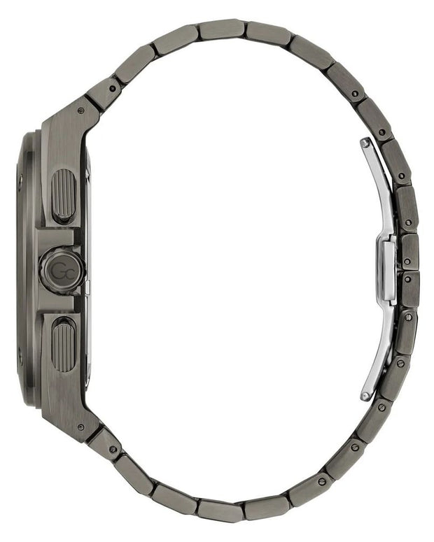 Gray Stainless Steel Dress Watch