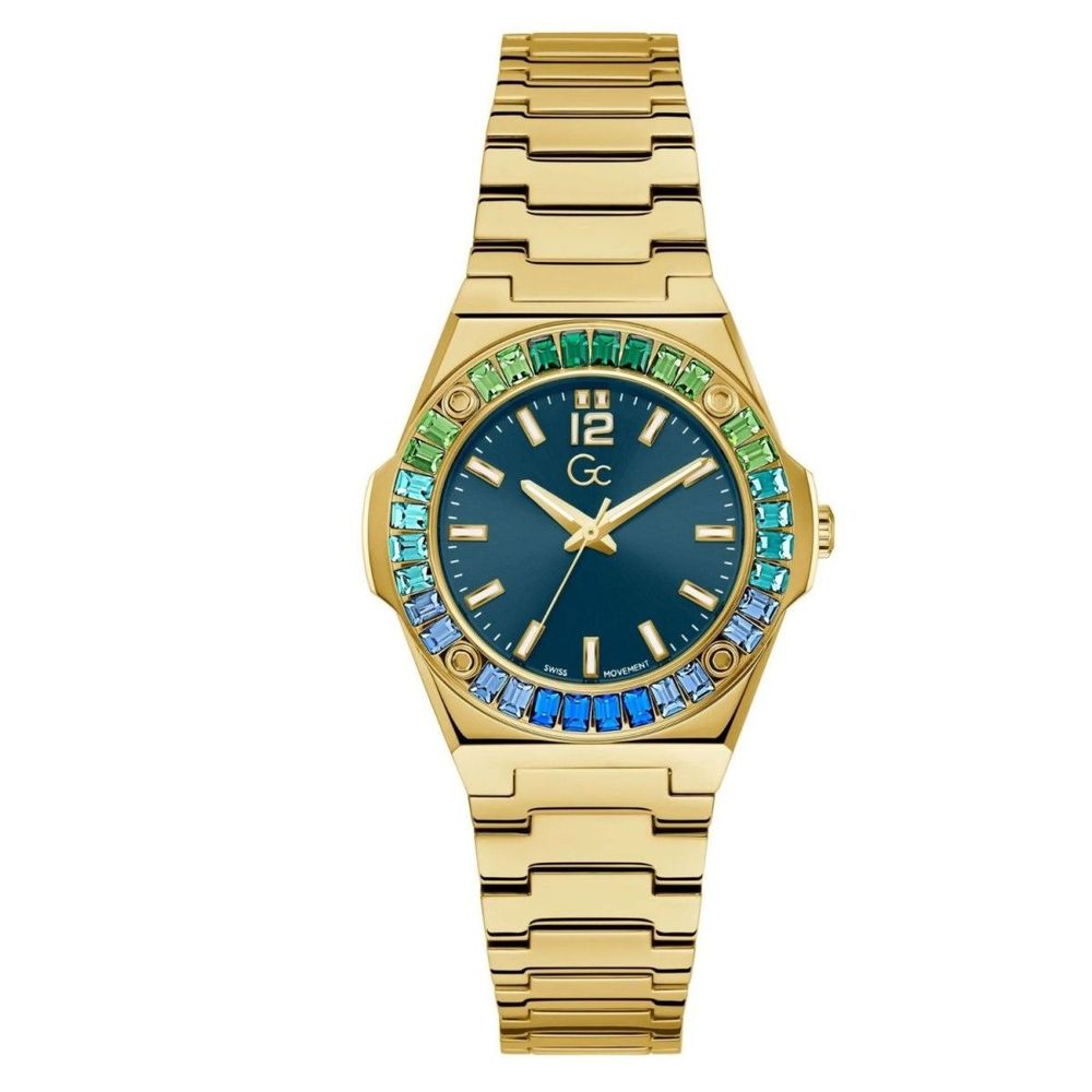 Gold Stainless Steel Bracelet Watch