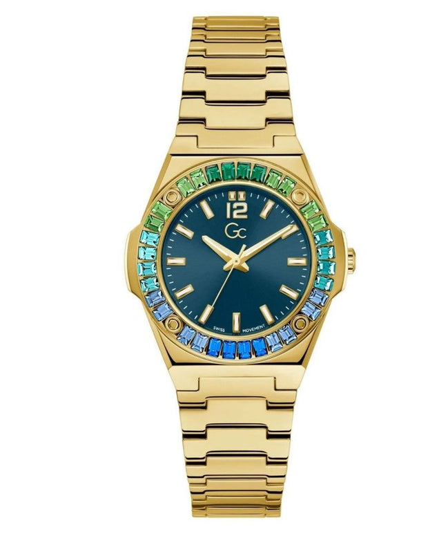 Gold Stainless Steel Bracelet Watch