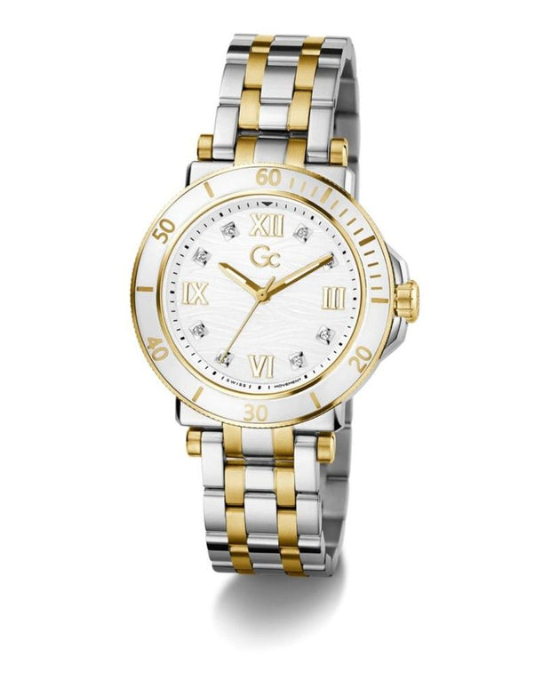 Gray Stainless Steel Dress Watch