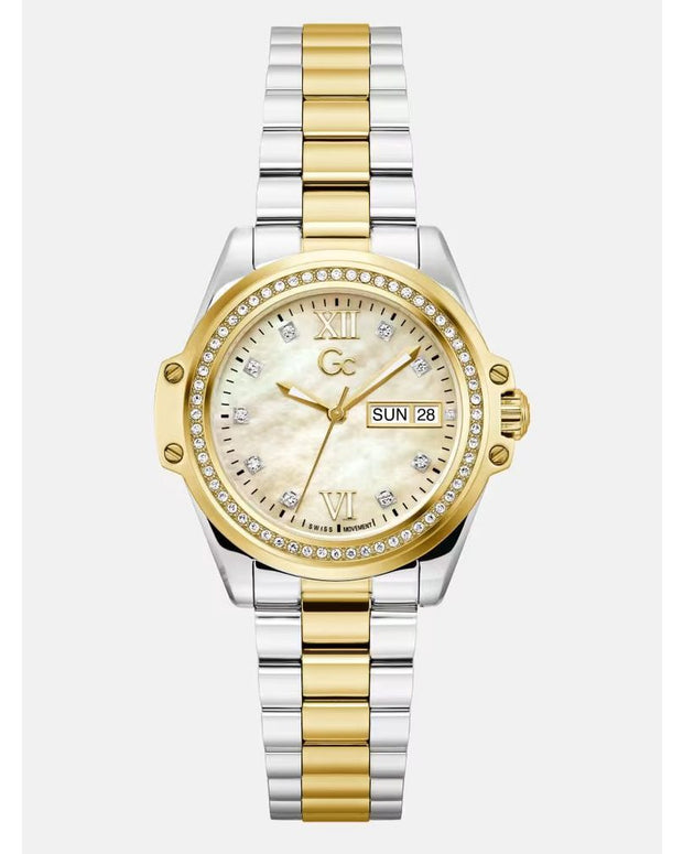 Gray Stainless Steel Dress Watch